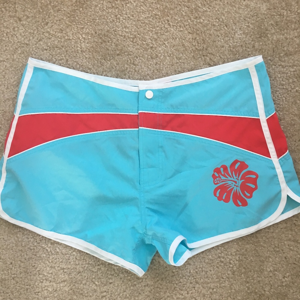 Victoria's Secret Swim / board shorts, sz S, EUC